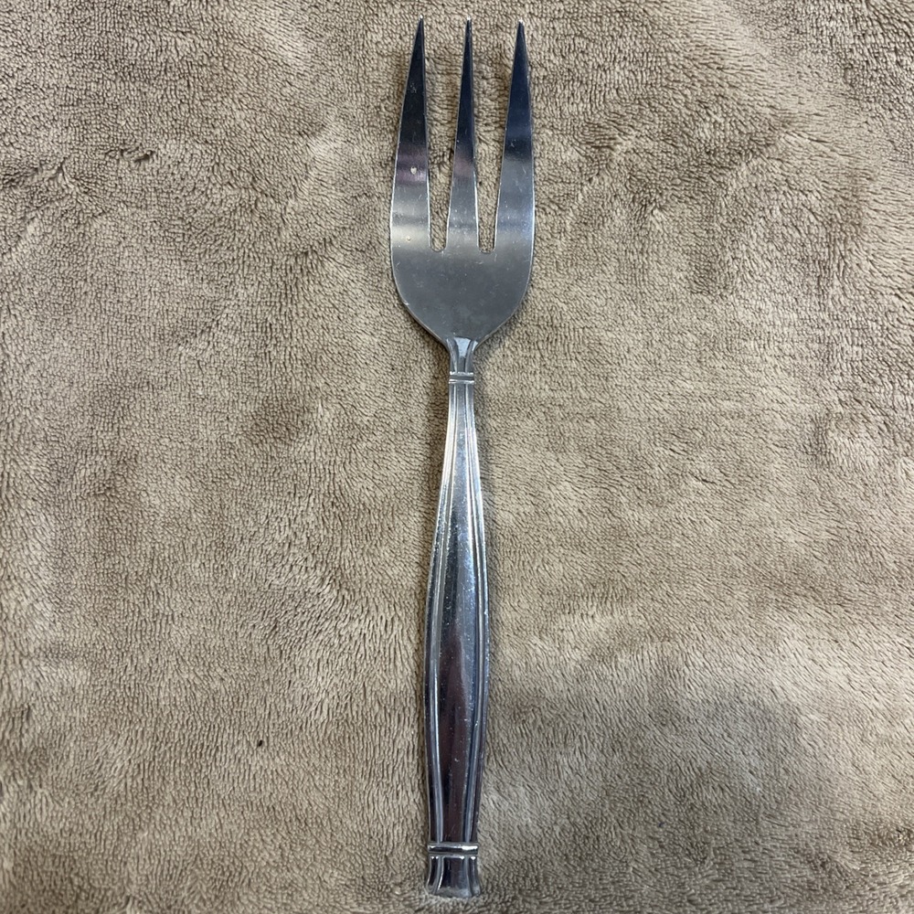 Oneida Ambiance‎ Stainless Steel Flatware Serving Fork MCM